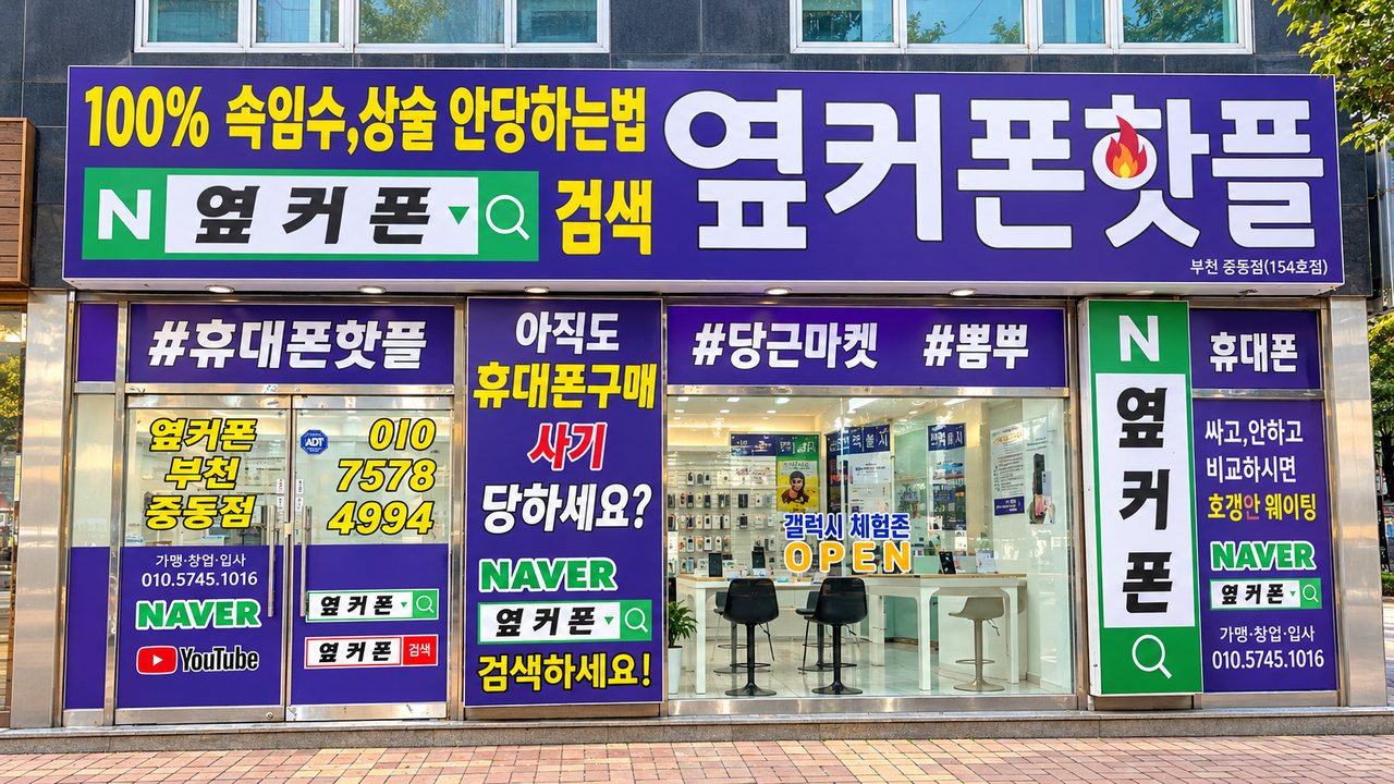 옆커폰 부천점
